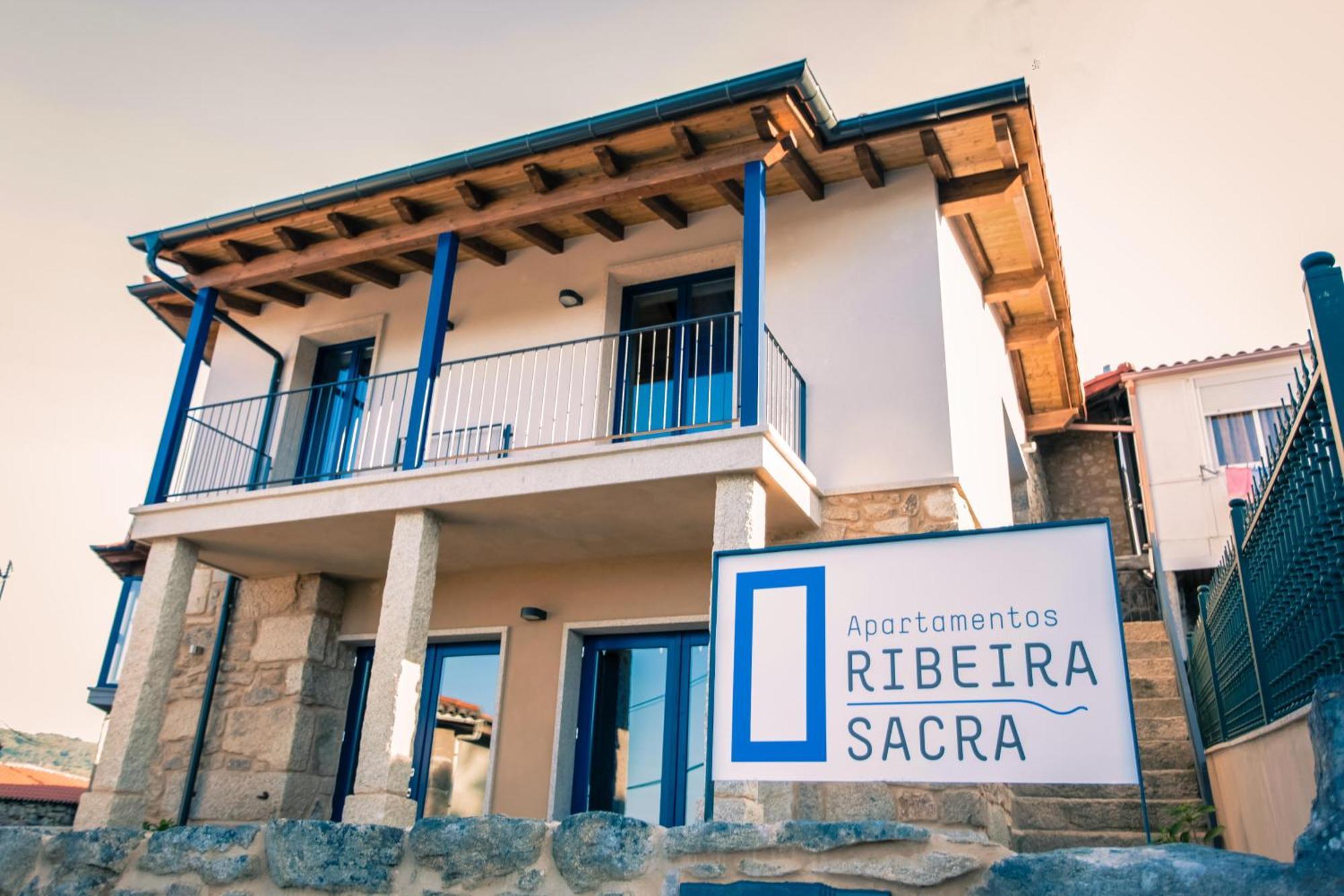 Apartamentos Ribeira Sacra Parada del Sil Eksteriør bilde