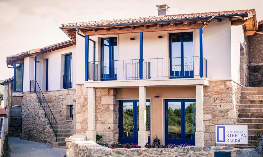 Apartamentos Ribeira Sacra Parada del Sil Eksteriør bilde